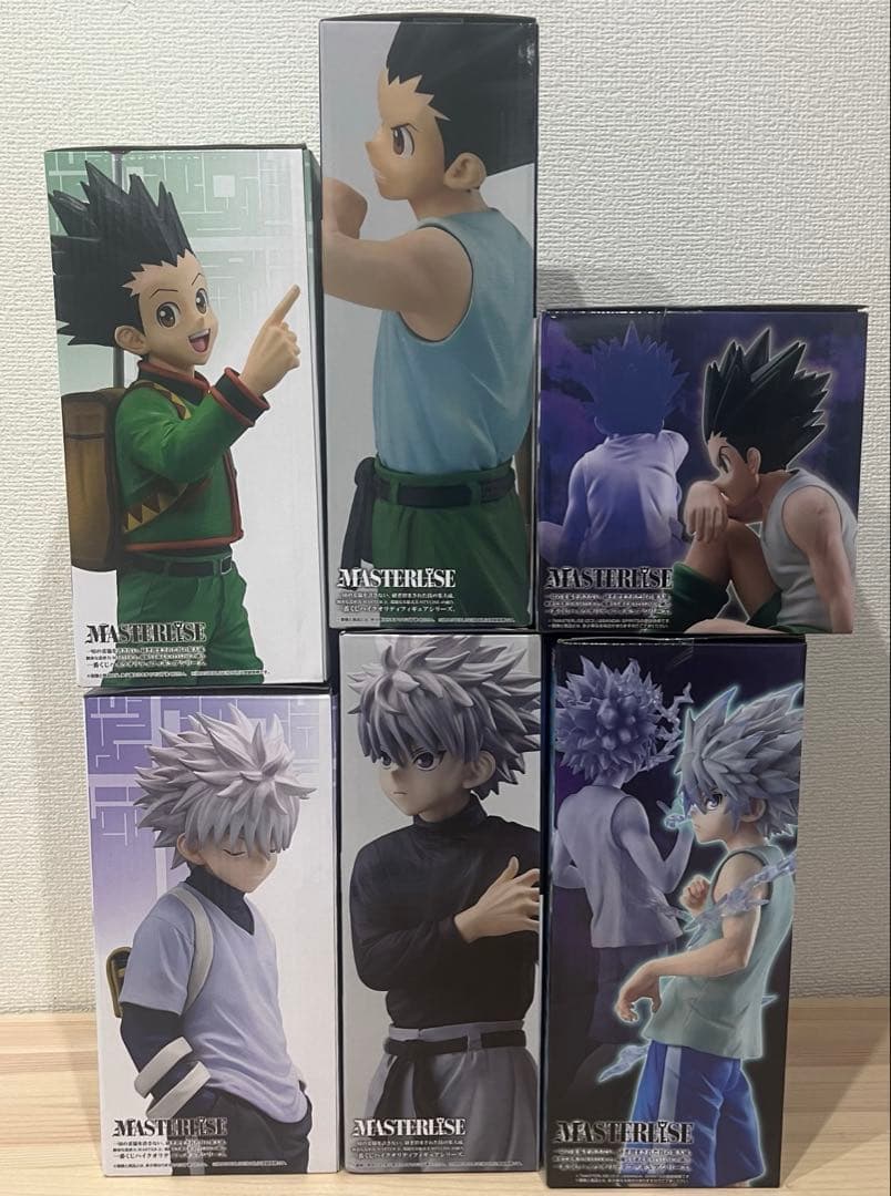 一番くじ HUNTER×HUNTER ゴン、キルア　フィギュア　6個セット