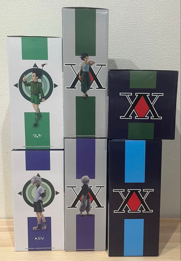一番くじ HUNTER×HUNTER ゴン、キルア　フィギュア　6個セット