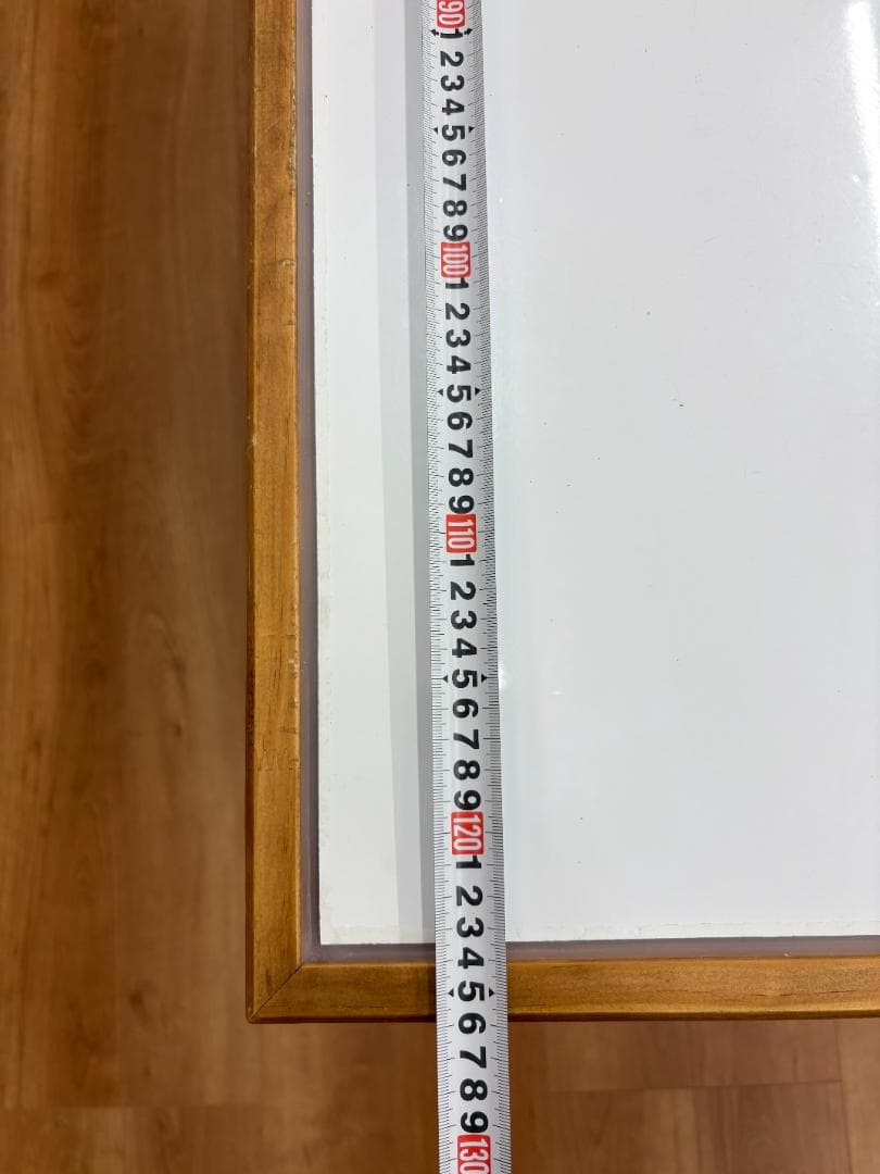 大型テーブル（ホワイトボード天板＆収納棚付き）247 × 126 × 72