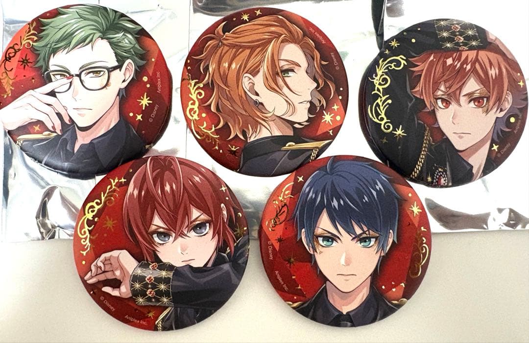 ツイステ ブレイジングジュエル ハーツラビュル 缶バッジ - メルカリ