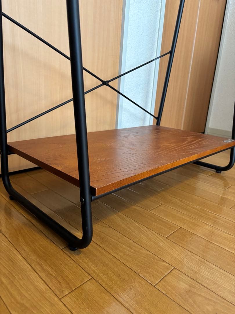 niko and... ニコアンド　ハンガーラック ブラウン