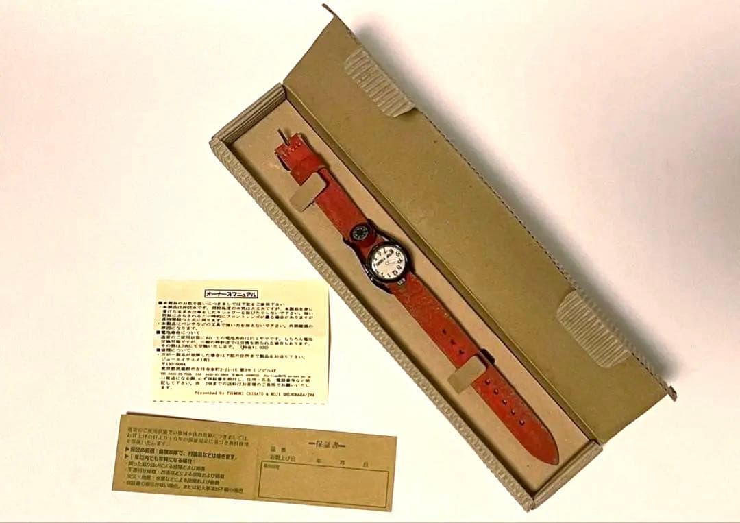 ツモリチサト10周年限定腕時計　ジェー・エイチ・エイコラボ　レッド