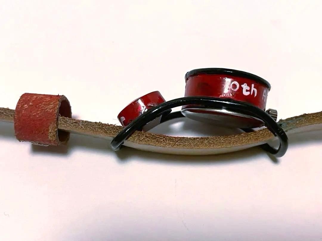 ツモリチサト10周年限定腕時計　ジェー・エイチ・エイコラボ　レッド