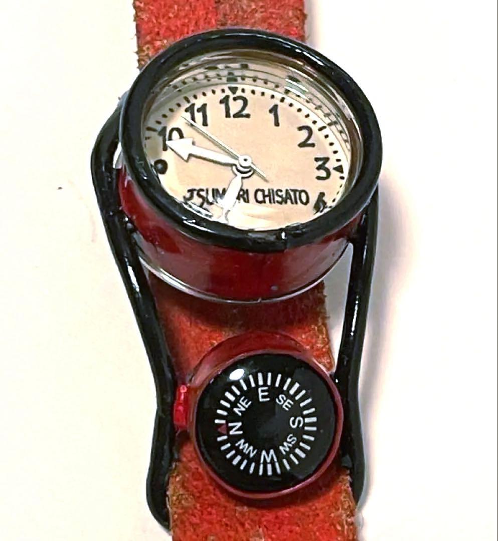 ツモリチサト10周年限定腕時計　ジェー・エイチ・エイコラボ　レッド