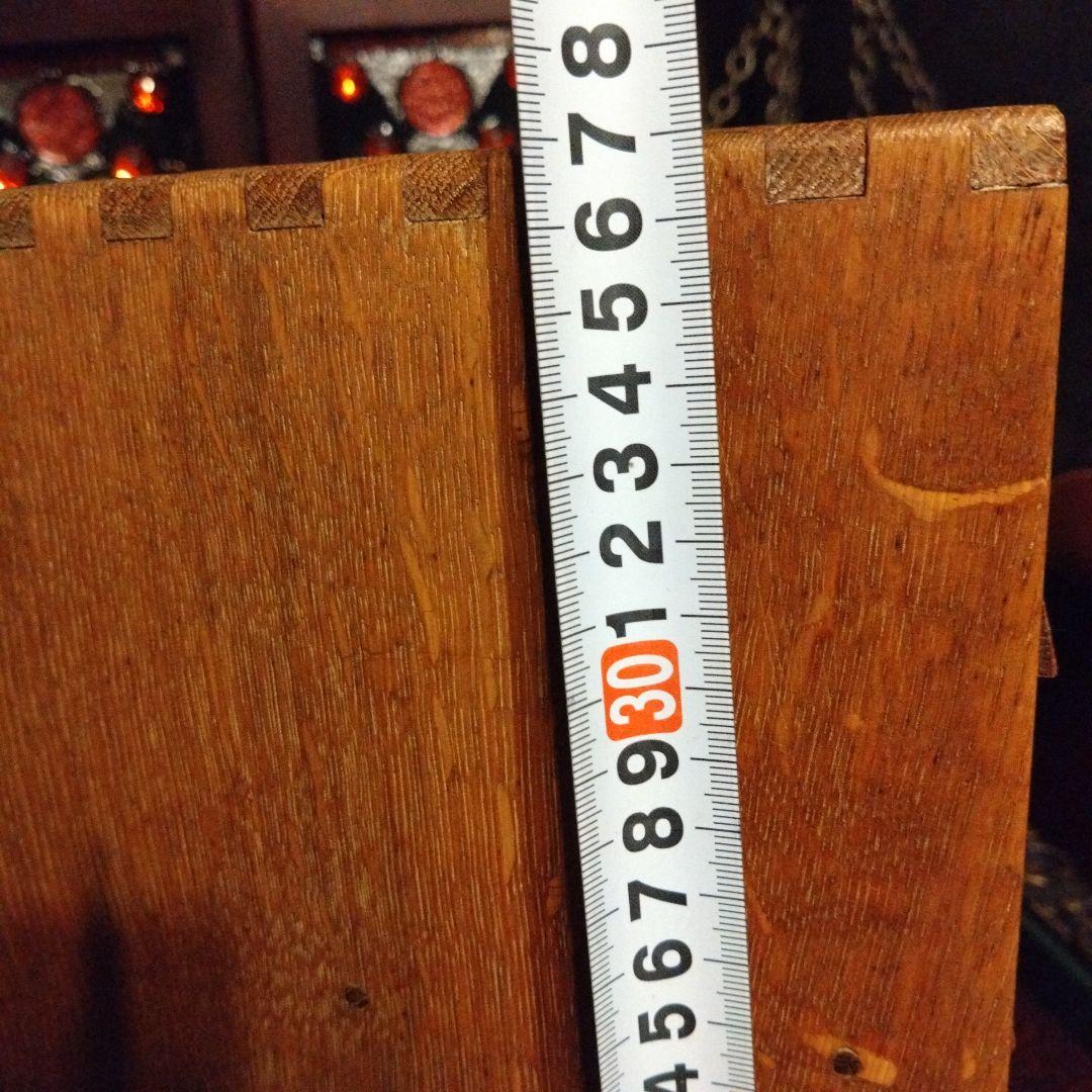 古家具　チェスト　引き出し　楢材