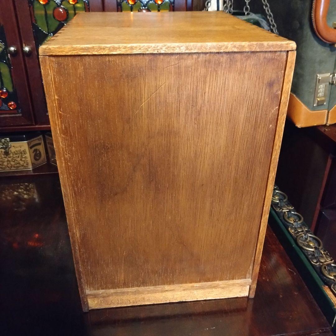 古家具　チェスト　引き出し　楢材