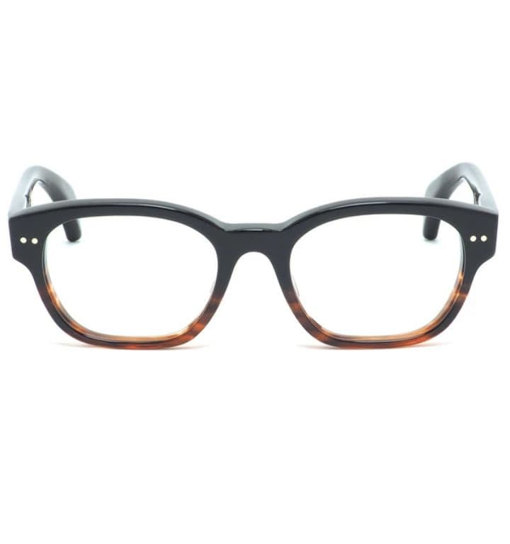 ★匠 角矢甚治郎作【鯖江メガネ・新品】伊達メガネ　セルロイドフレーム　其32-ヲ