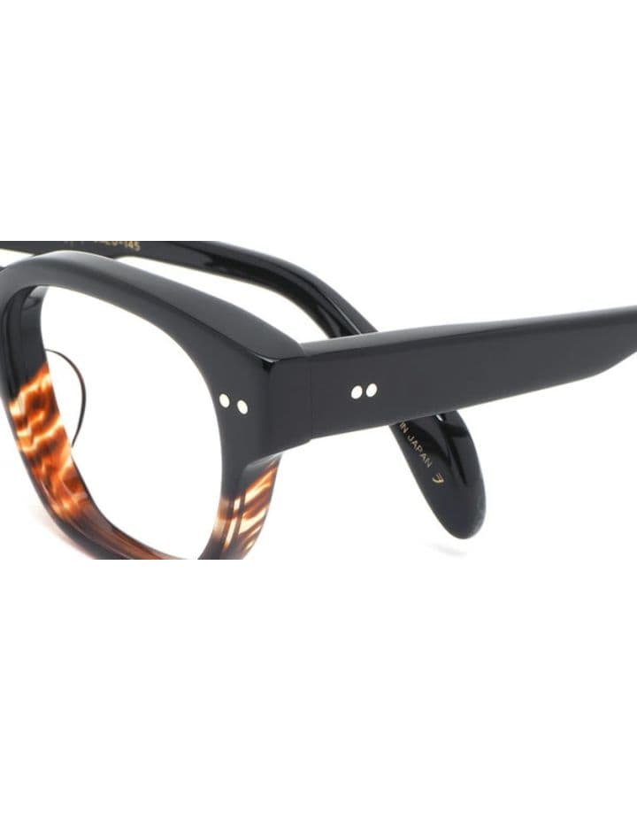 ★匠 角矢甚治郎作【鯖江メガネ・新品】伊達メガネ　セルロイドフレーム　其32-ヲ