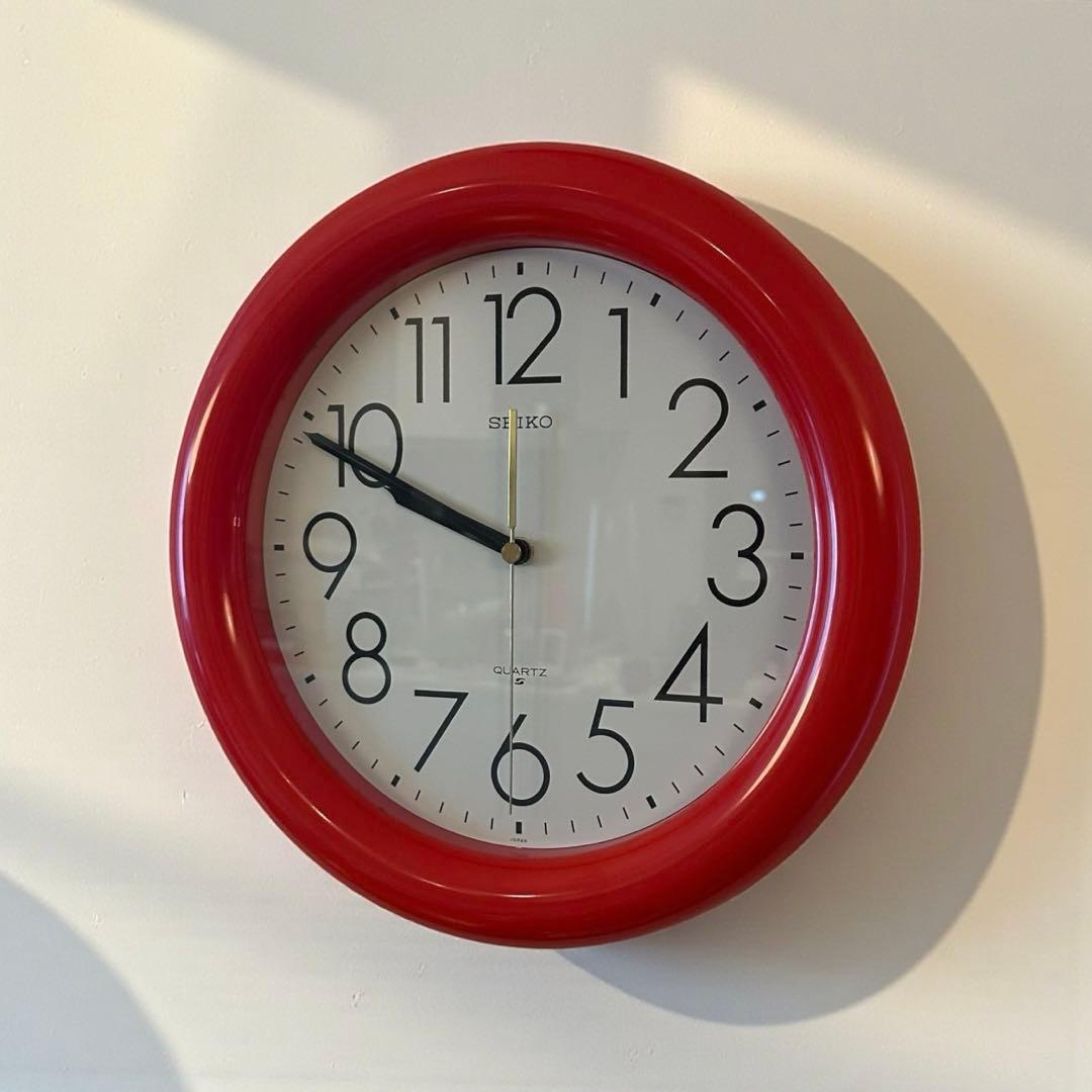 seiko 80s 1980s ミッドセンチュリー スペースエイジ 壁掛け時計