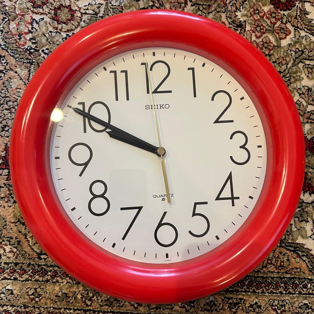 seiko 80s 1980s ミッドセンチュリー スペースエイジ 壁掛け時計