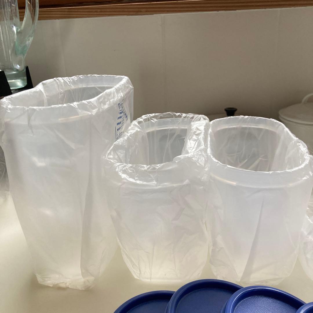 タッパーウェアＭＭだ円5個 [新品]