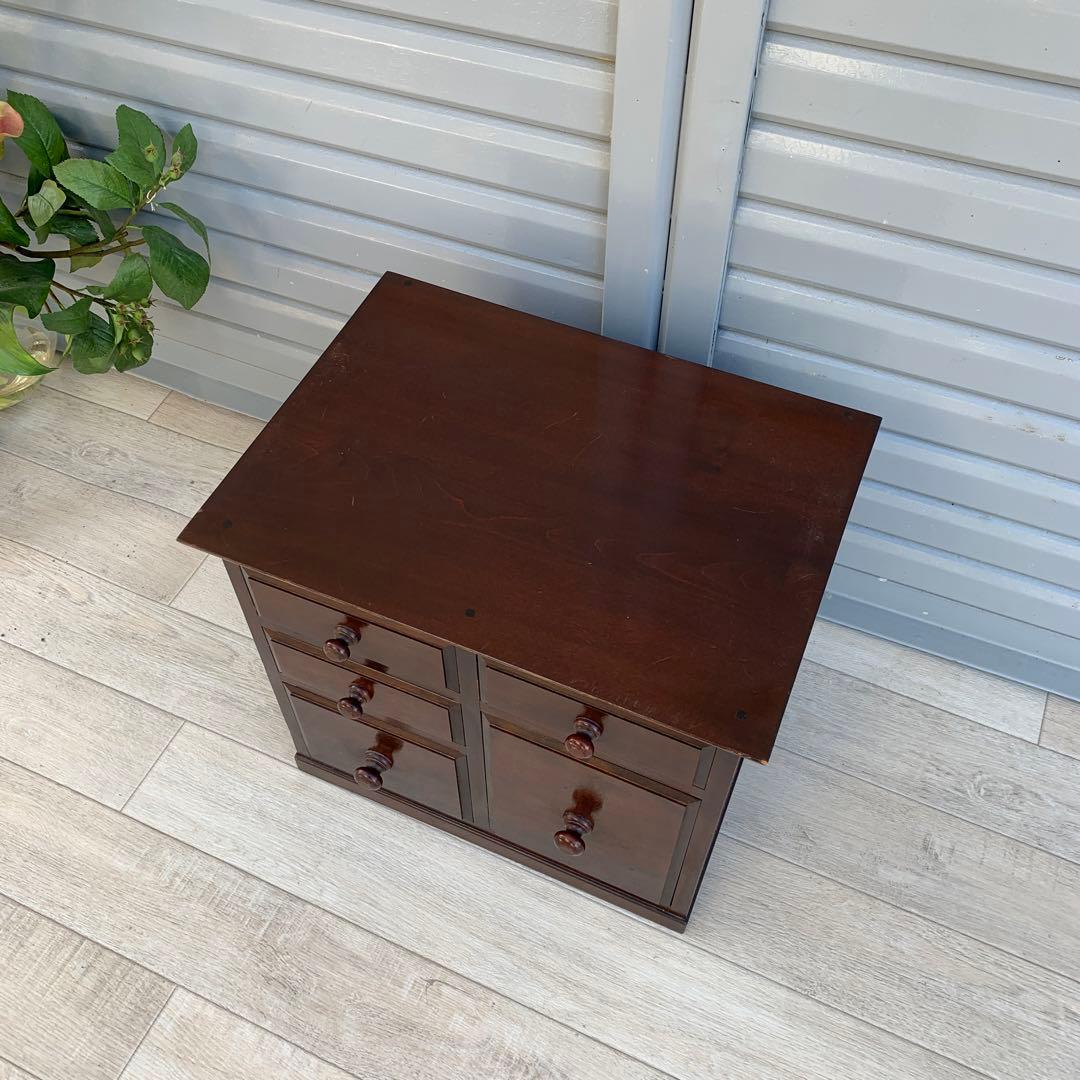 彫印あり　松本民芸家具　小引き出し　小物入れ　収納