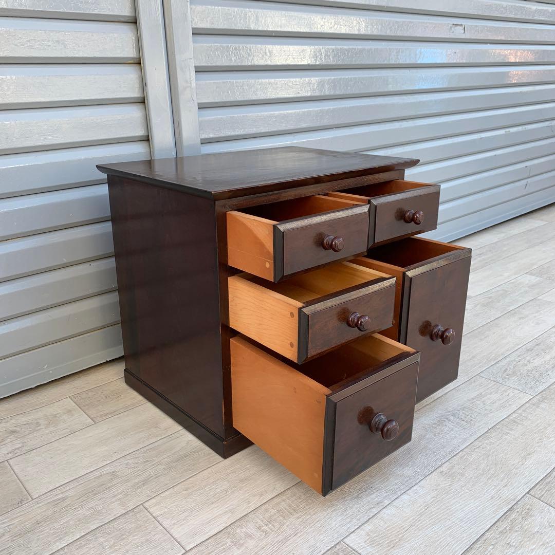 彫印あり　松本民芸家具　小引き出し　小物入れ　収納