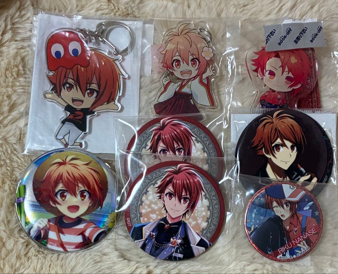 アイナナ 七瀬陸 アクキー アクスタ 缶バッジ ベビコミュ - メルカリ