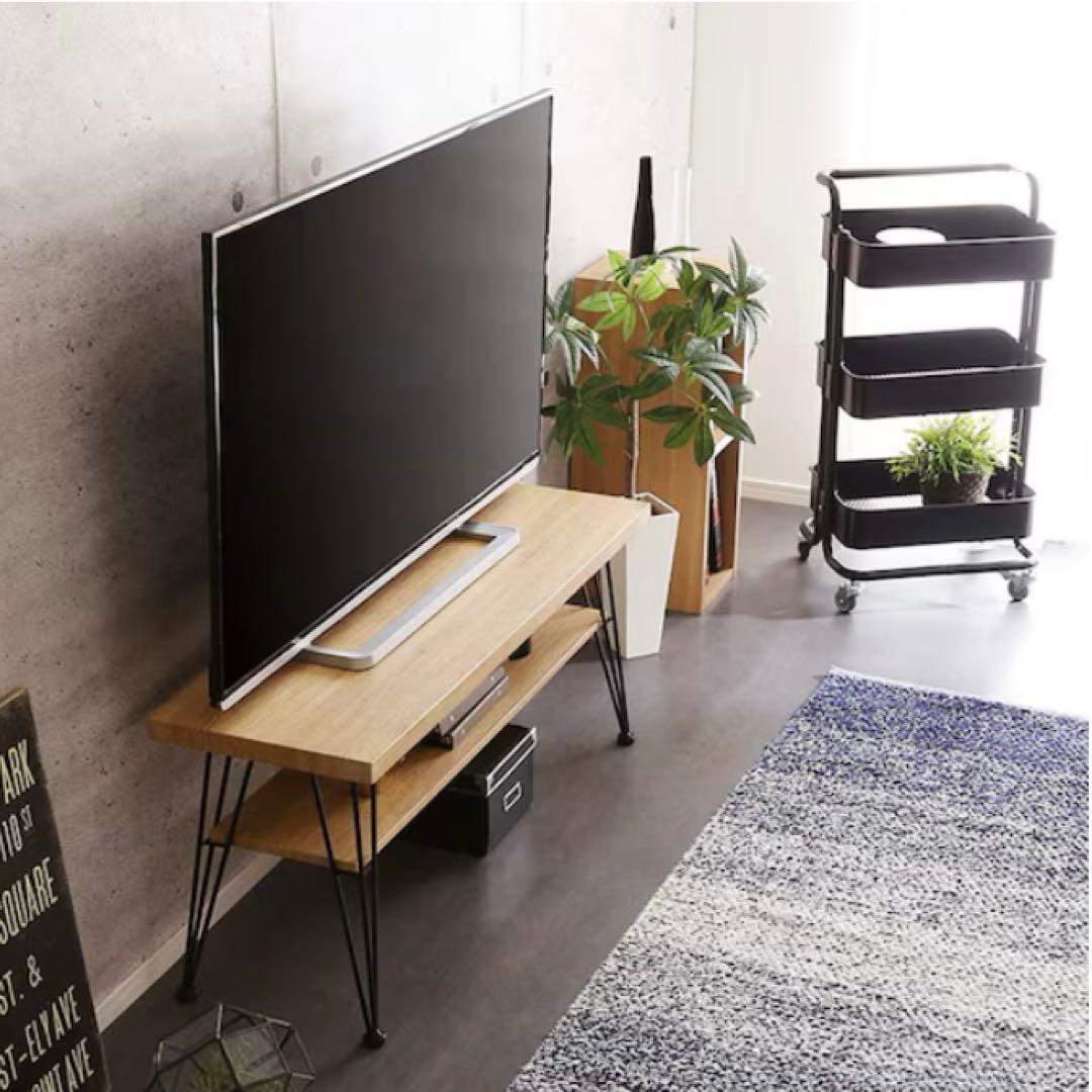 ニトリ　ヴィンテージ　テレビ台　小物置き　ナチュラル　110センチ