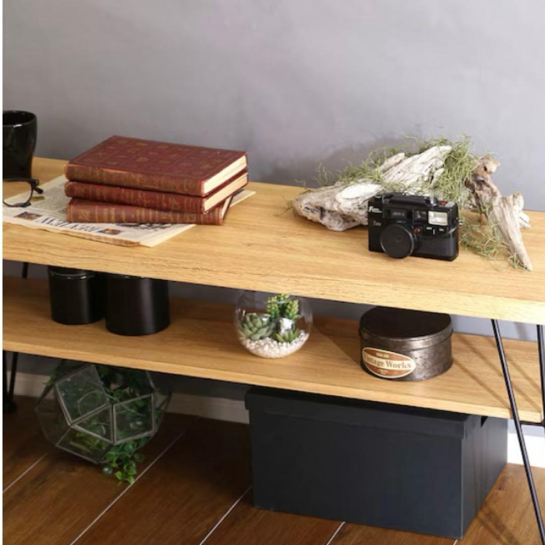 ニトリ　ヴィンテージ　テレビ台　小物置き　ナチュラル　110センチ