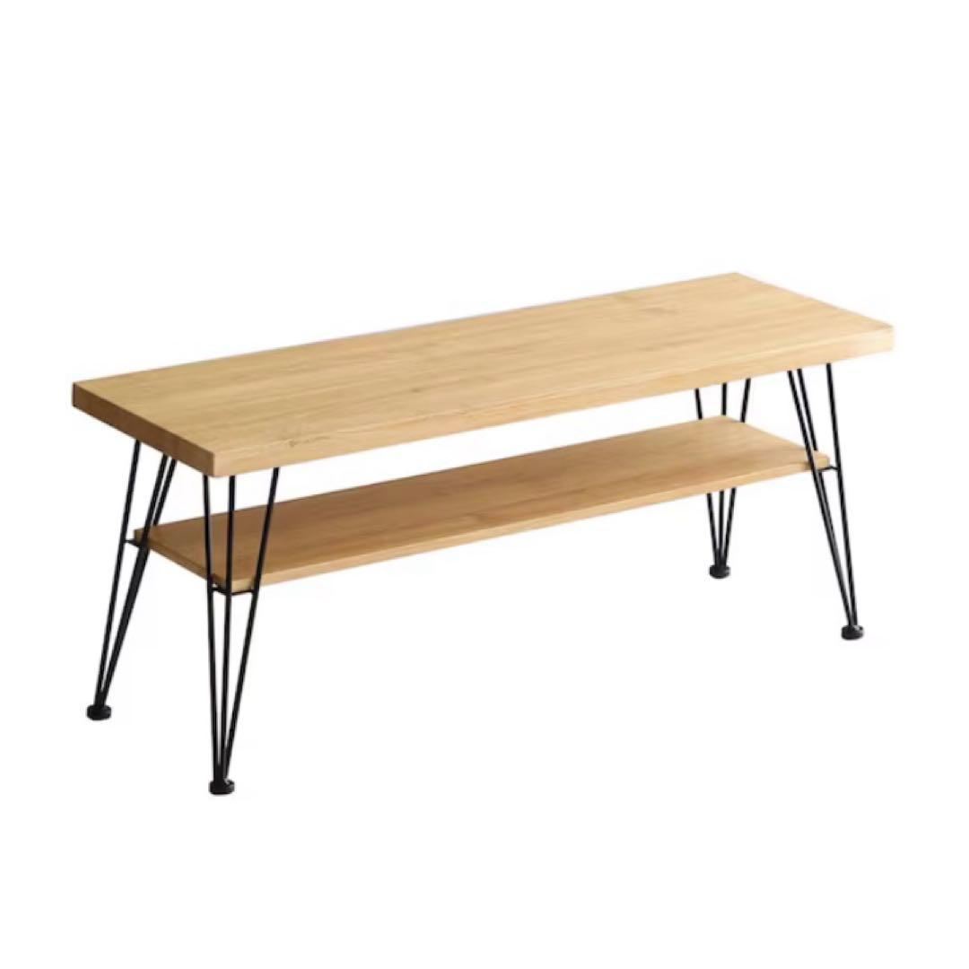 ニトリ　ヴィンテージ　テレビ台　小物置き　ナチュラル　110センチ