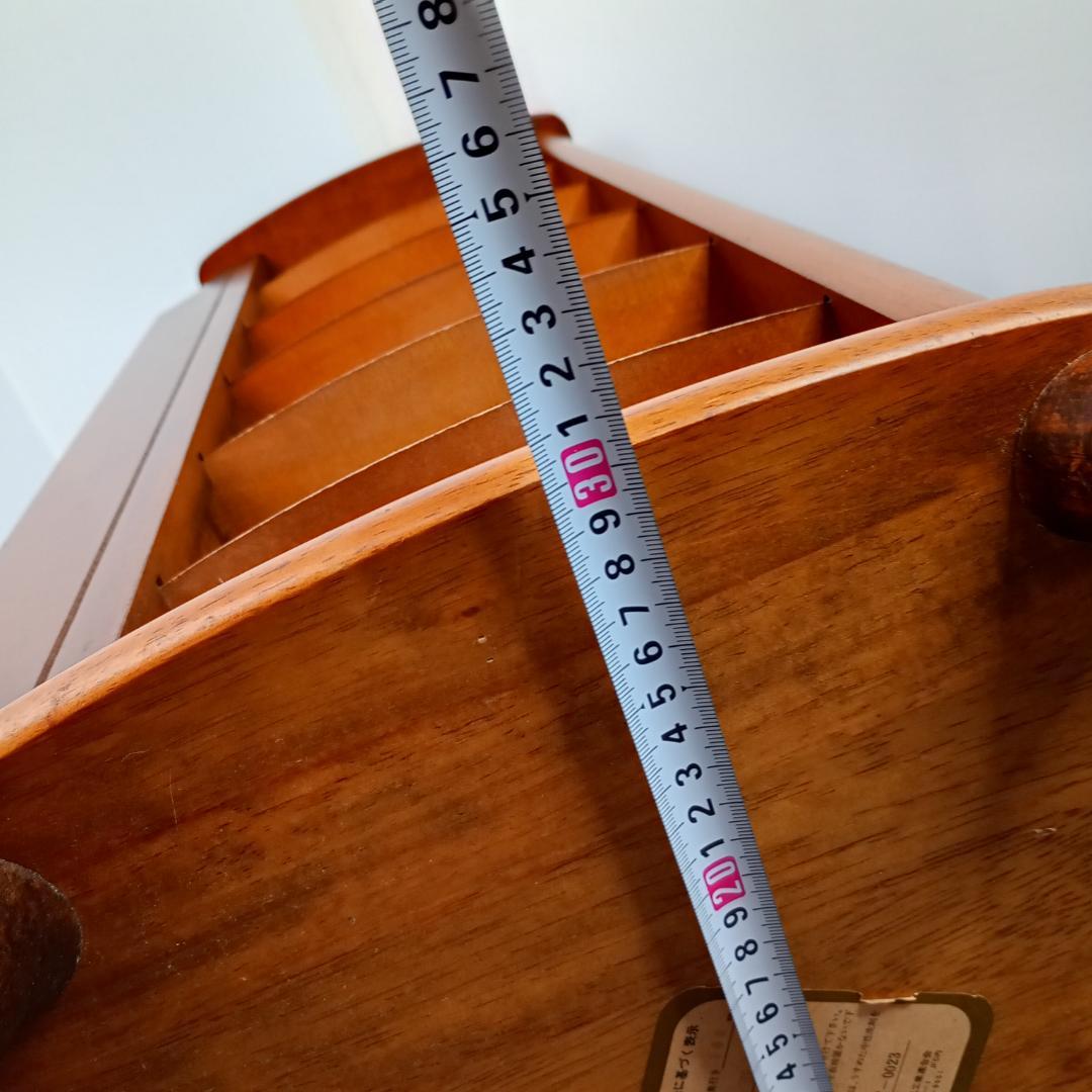 木製 スリッパラック ブラウン 玄関 スリッパ レトロ感あります