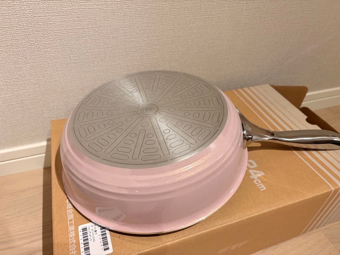 【新品・未使用】アサヒ軽金属 フライパン オールライト 24cm レシピ付き