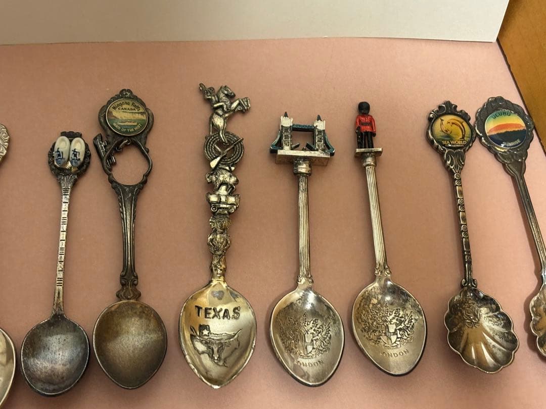 世界各地　アンティーク　スプーン