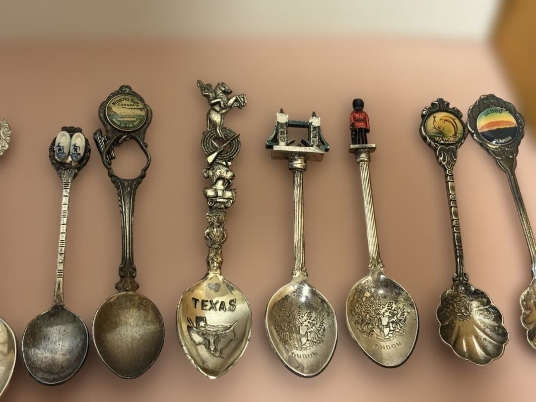 世界各地　アンティーク　スプーン