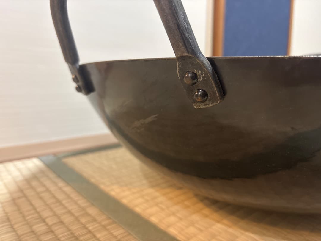 鉄製中華鍋 51センチ　両手　新品