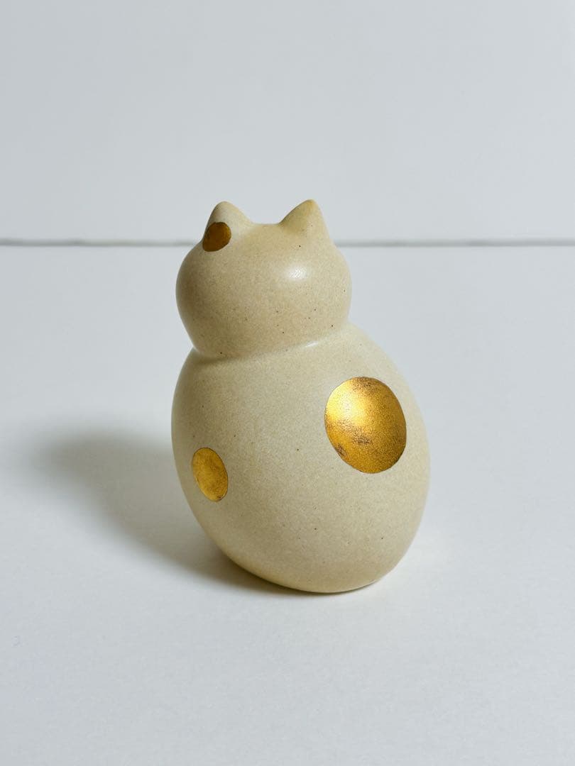 Lisa Larson / リサラーソン 金のねこのぶち 限定　レア