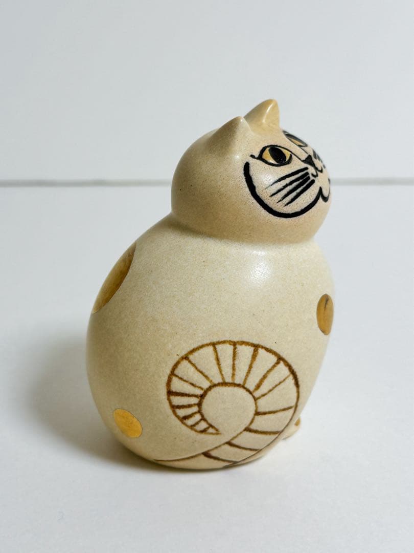 Lisa Larson / リサラーソン 金のねこのぶち 限定　レア