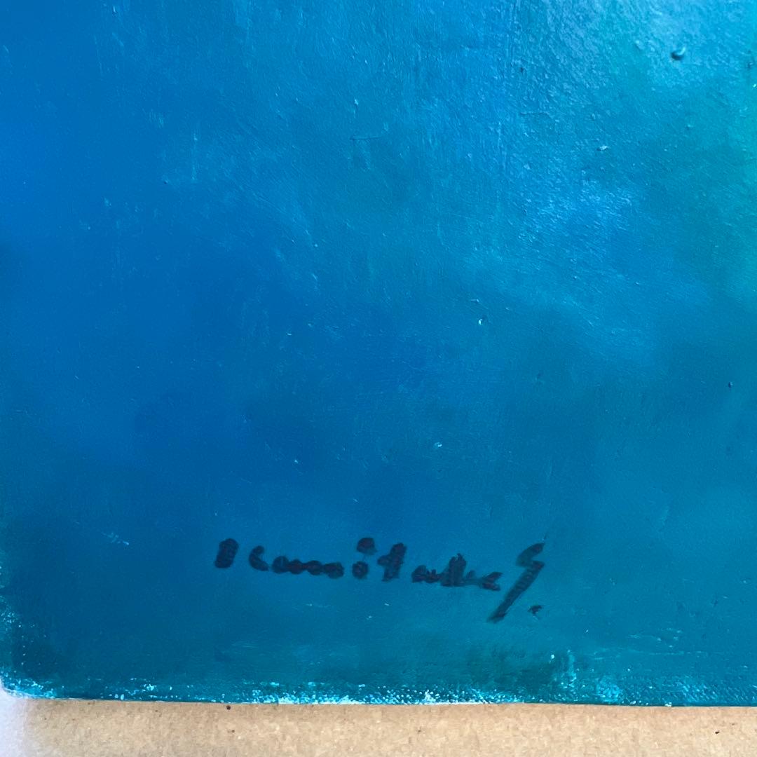 鈴木国威　油彩画