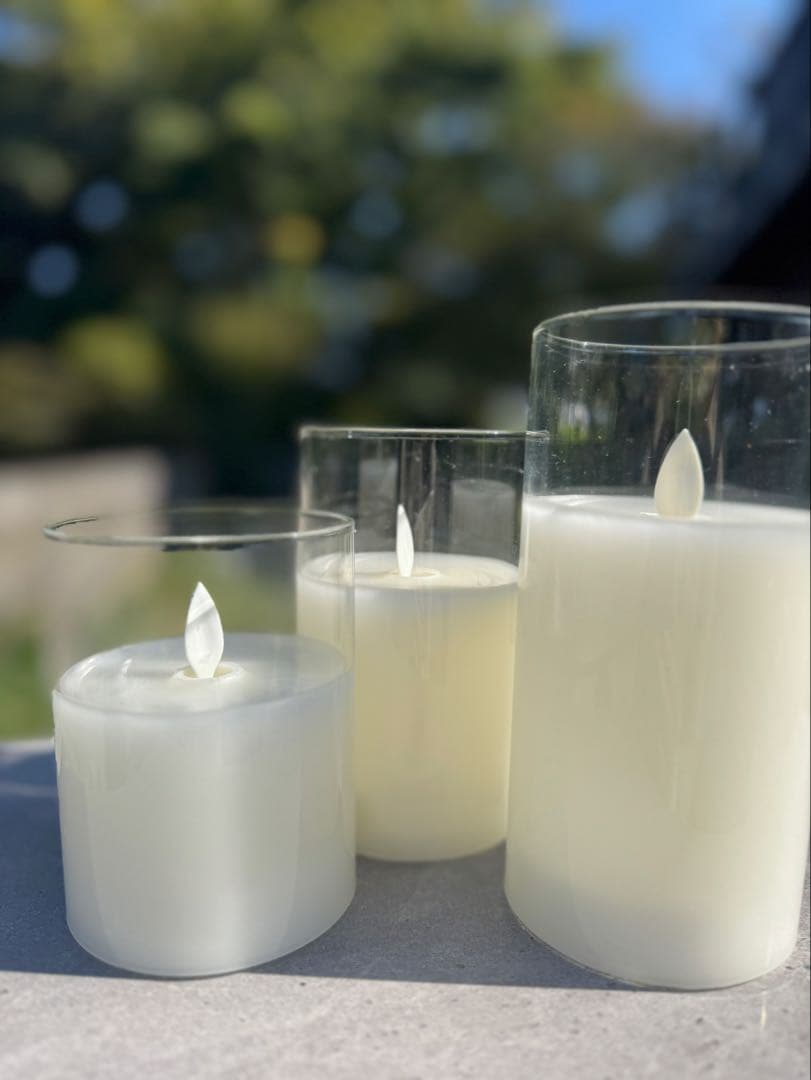 ★LEDキャンドル大中小3個セット×13箱　結婚式に