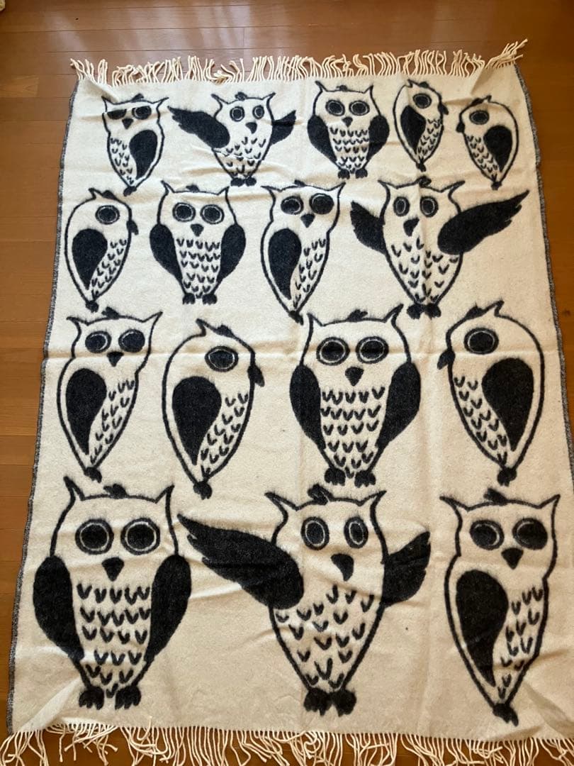 Barker社　ウール100%大判ブランケット