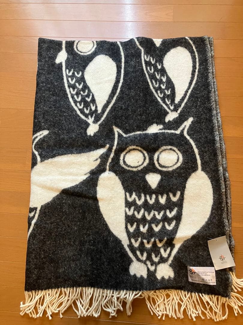 Barker社　ウール100%大判ブランケット