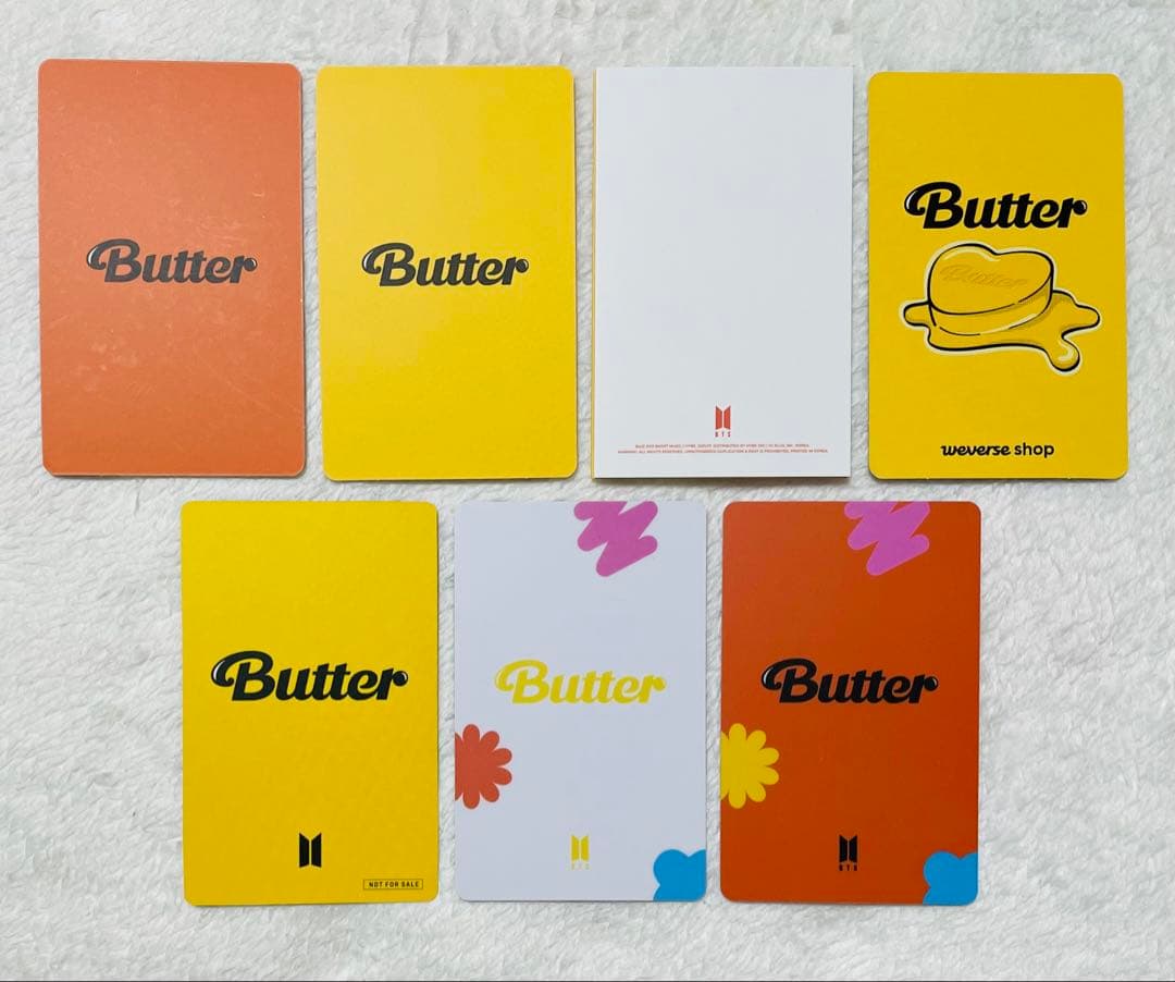 BTS Butter 2形態SET トレカ 特典 ラキドロ SUGA ユンギ - メルカリ