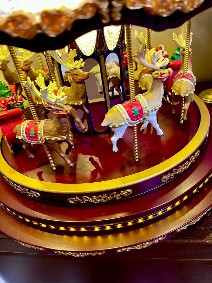 ミスタークリスマス デラックスカルーセル メリーゴーランド　ミュージック