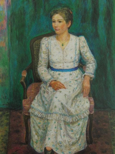 斎藤秀夫、【明日へ】、希少な額装用画集画、新品高級額 額装付、状態良好