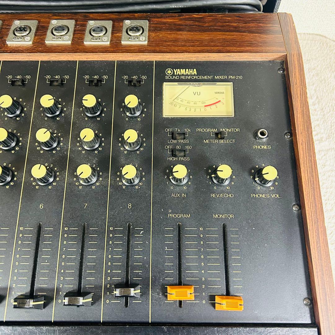 YAMAHA PM-210 ヤマハ アナログ ハードケース ミキサー - メルカリ