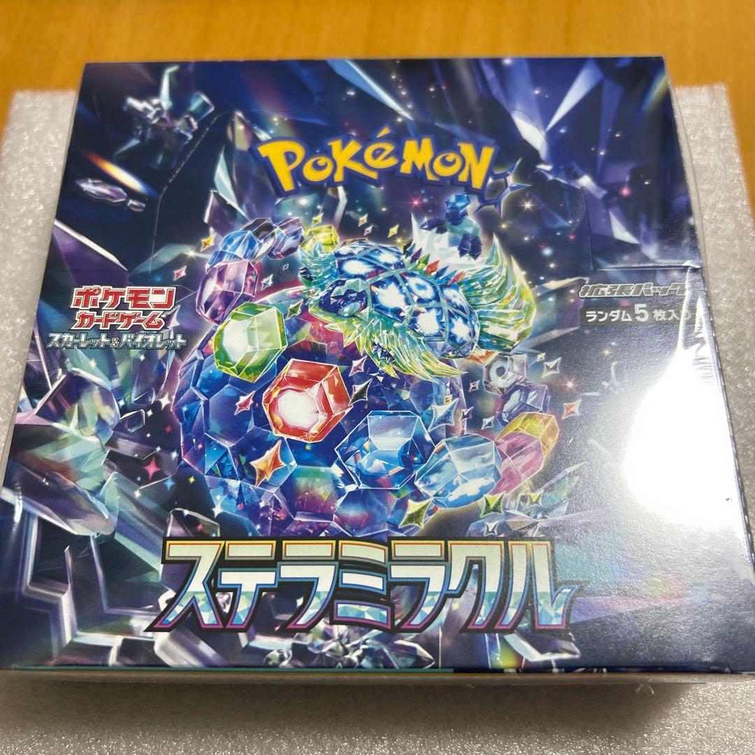 ポケモンカード　ナイトワンダラー　ステラミラクル　シュリンク付き未開封ボックス