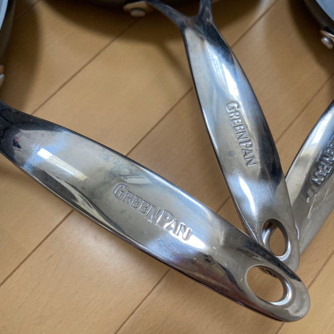 GREENPAN フライパン 3点セット