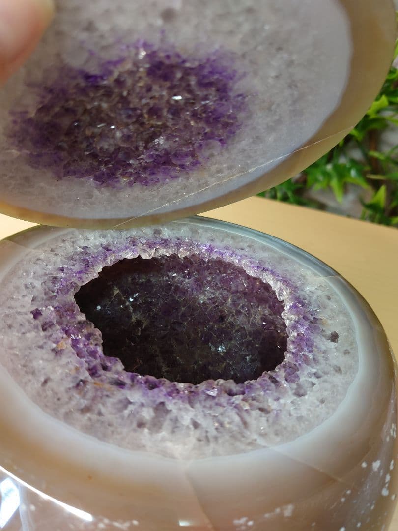 希少❇️トレジャーメノウ　アメジスト