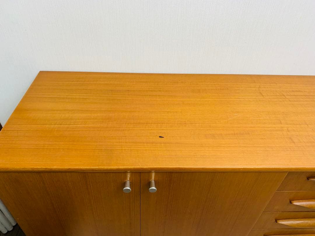 W180cm◆画像加工なし◆存在感 ビンテージ ミッドセンチュリー サイドボード