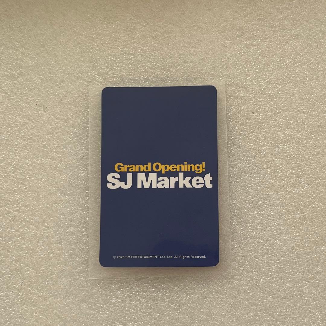 SUPERJUNIOR SJmarket北京 購入特典 トレカ イェソン - メルカリ