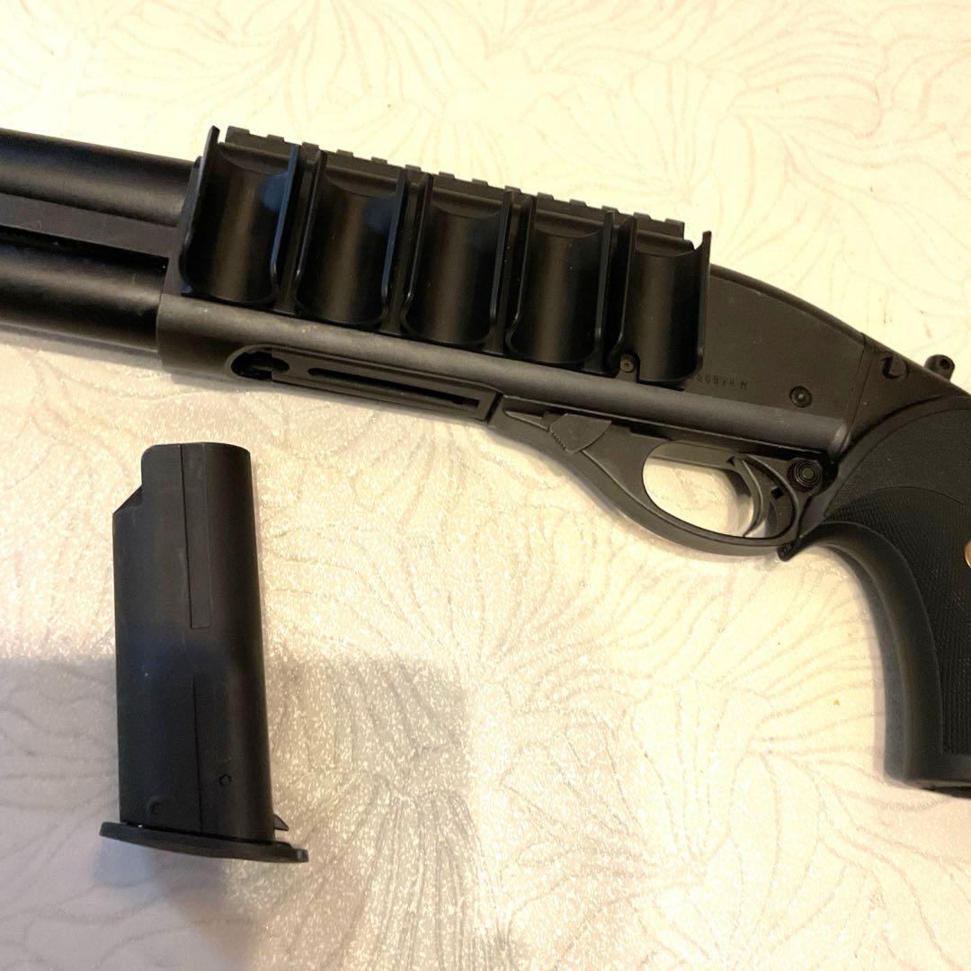 良品75m/s東京マルイ純正ガスショットガン6発、3発式18歳