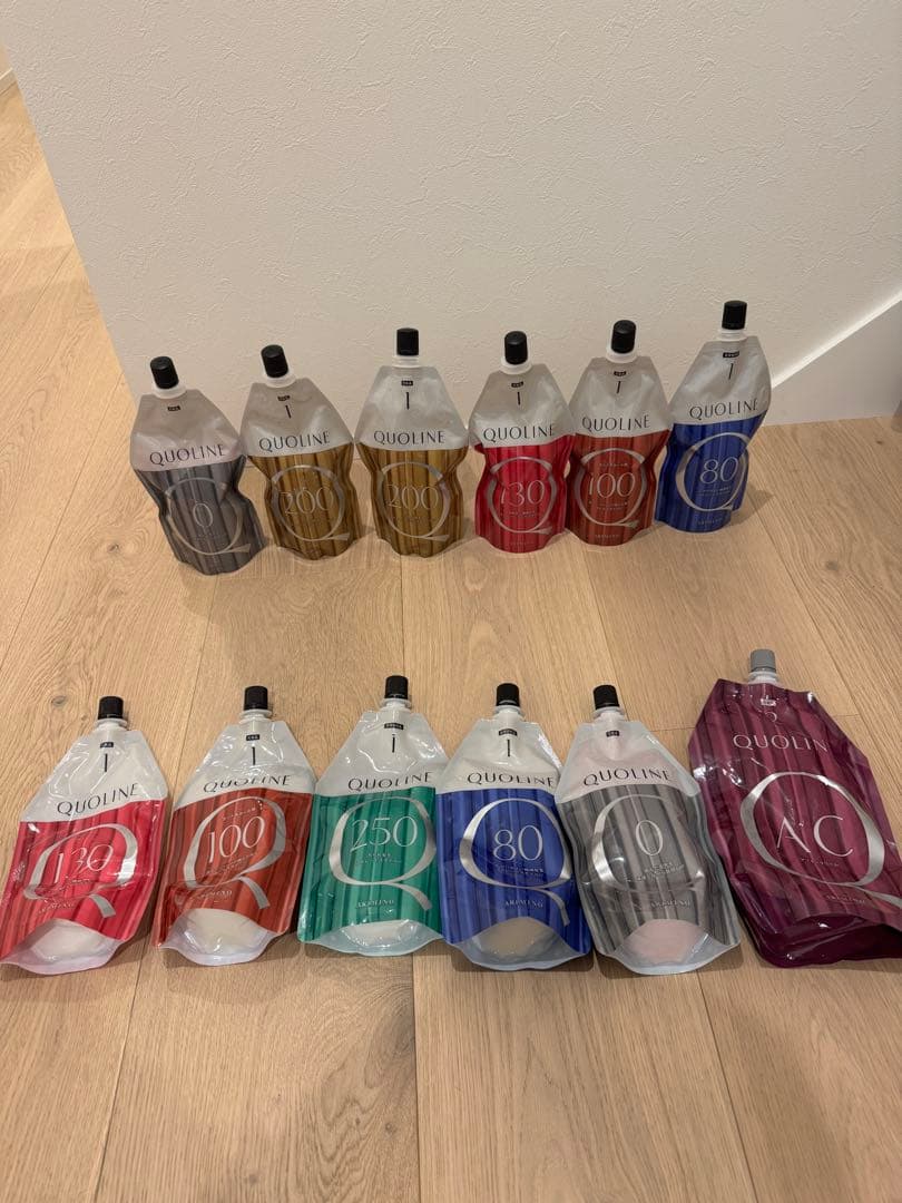 【美容師さん専用】アリミノ クオラインQUOLINE 縮毛矯正剤