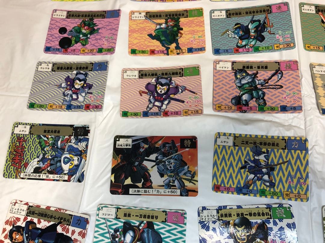 からくり剣豪伝ムサシロード　カードダス全42枚　フルコンプセット