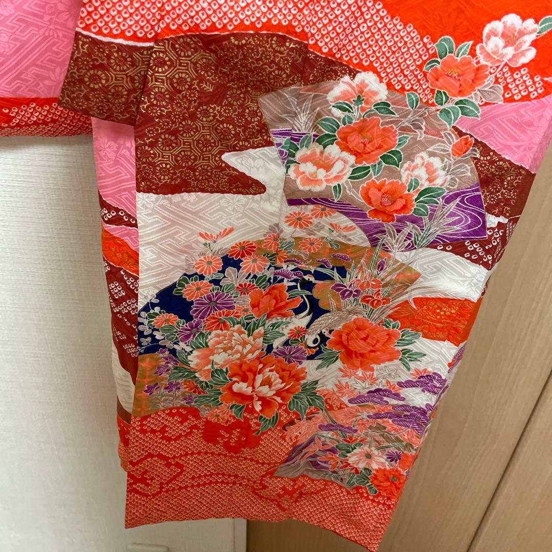 七五三7歳着物　十三詣り着物