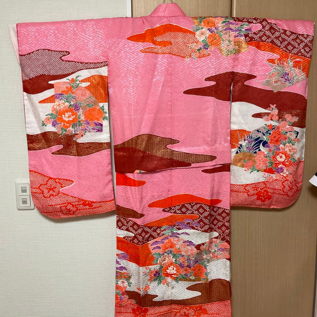 七五三7歳着物　十三詣り着物