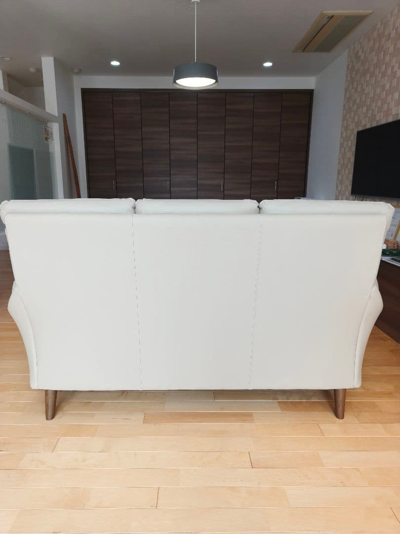 【使用3ヶ月・極美品】ニトリ 3人掛けソファ コウテイ3 Nシールド おまけ付