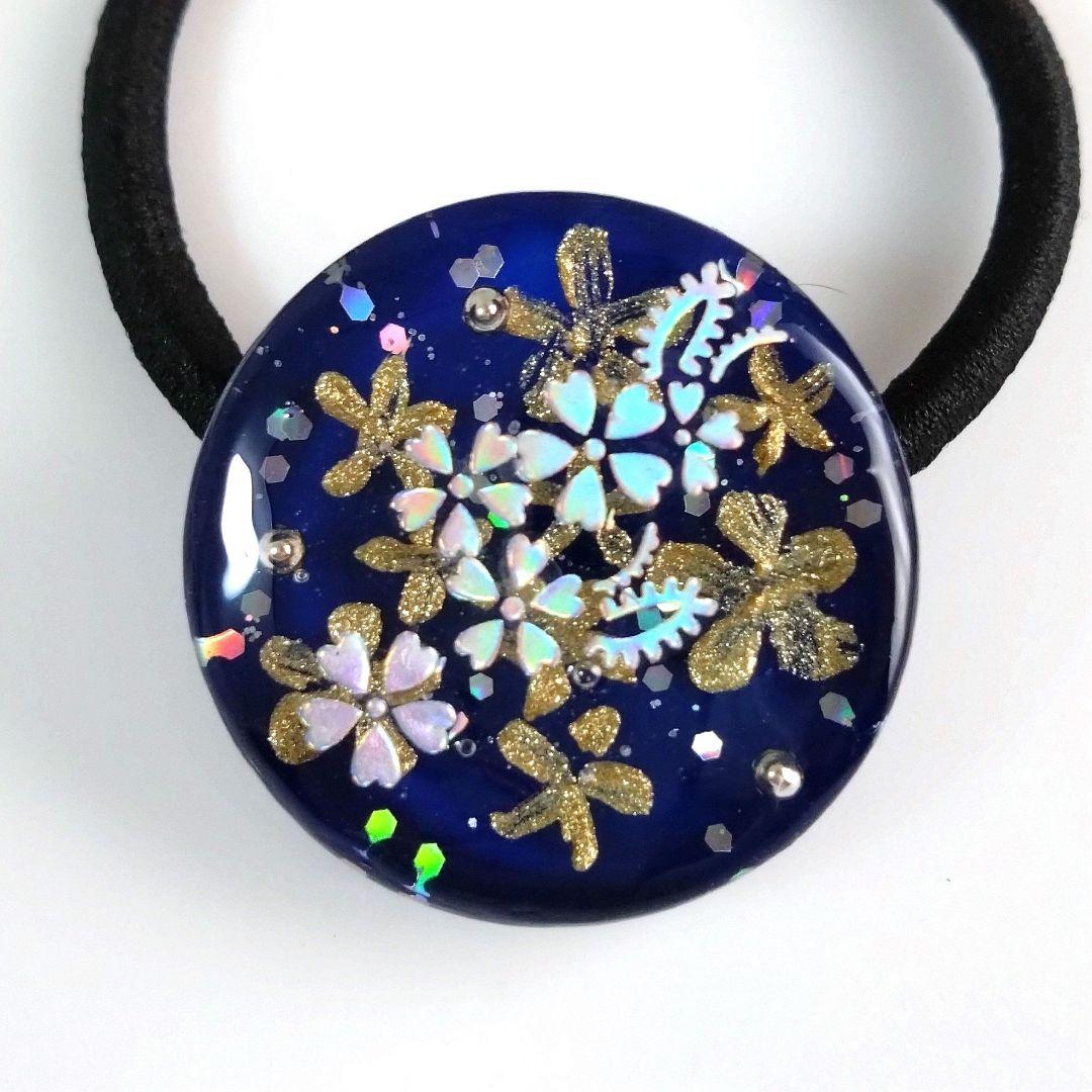 ヘアゴム レジン 桜 587 - メルカリ