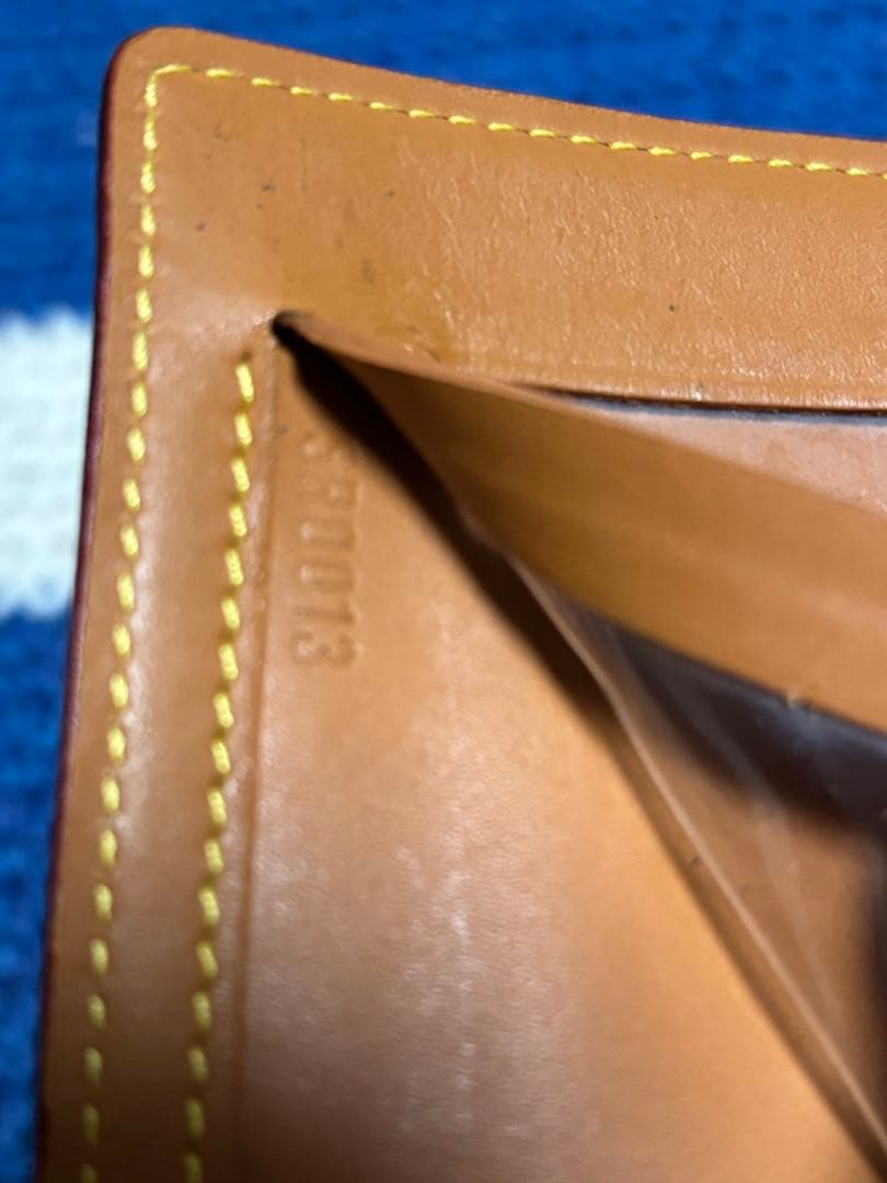 ヴィトンブラウンレザー パスケース