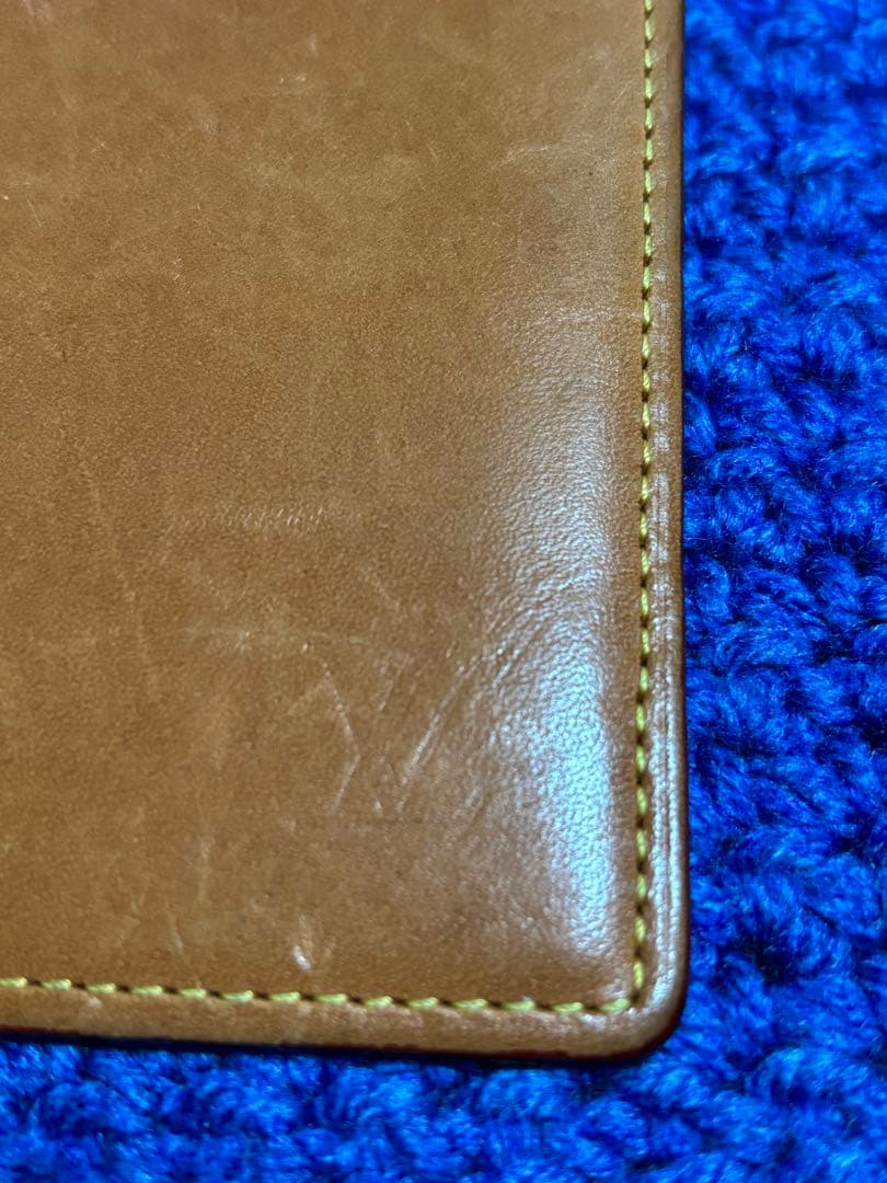 ヴィトンブラウンレザー パスケース